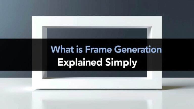 What is Frame Generation Explained Simply