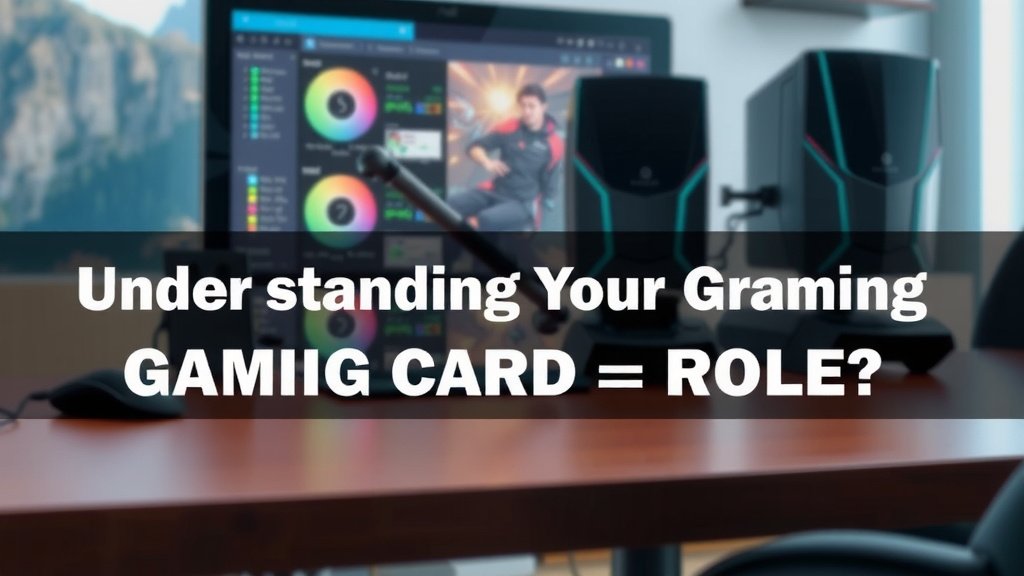 Understanding Your Gaming Graphics Card's Role
