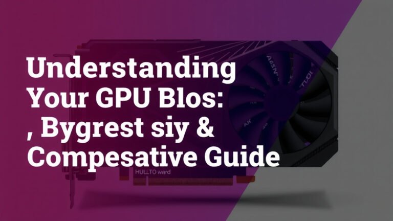 Understanding Your GPU BIOS: A Comprehensive Guide