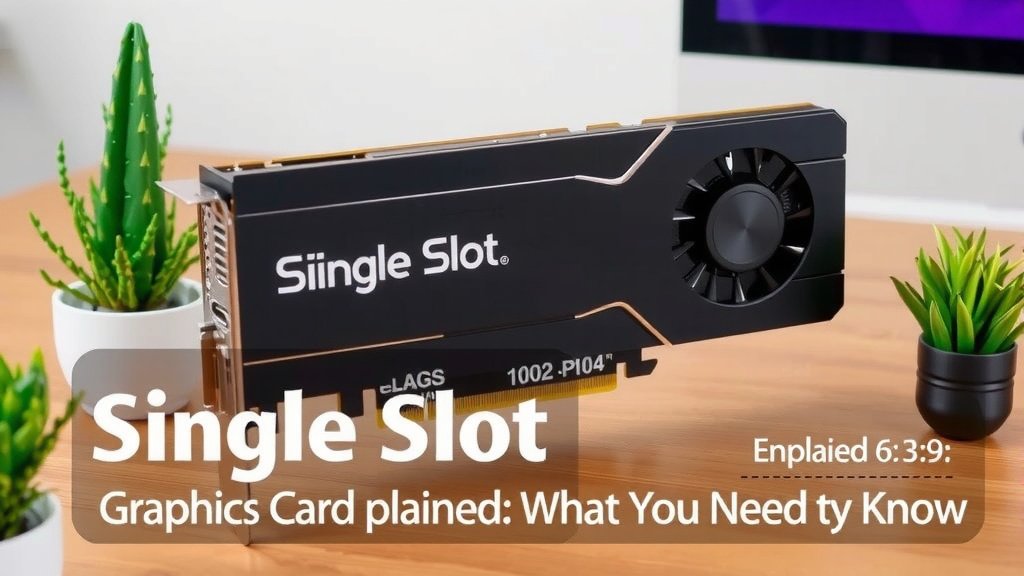 Understanding Single Slot Graphics Cards
