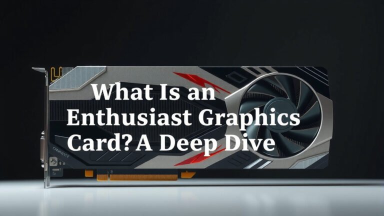 What Is an Enthusiast Graphics Card? A Deep Dive