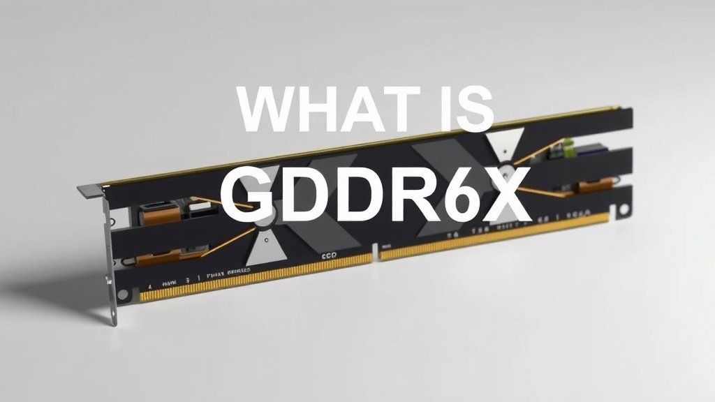What is GDDR6X: A Deep Dive into Faster Graphics Memory