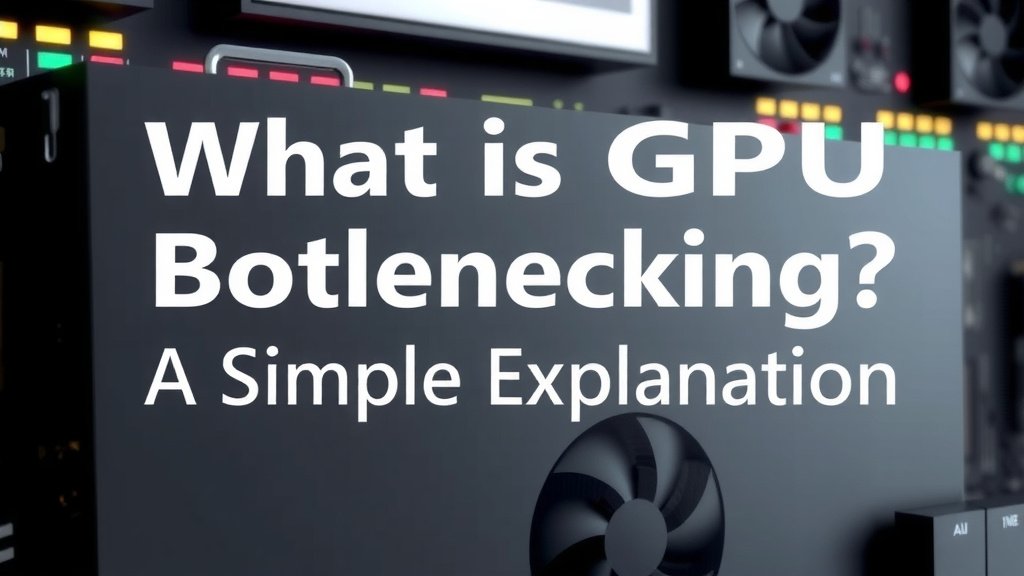What is GPU Bottlenecking? A Simple Explanation