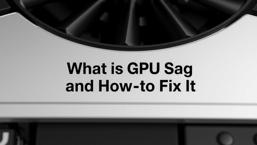 What is GPU Sag and How to Fix It