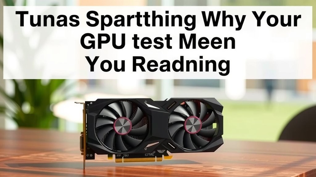 Understanding Why Your GPU Might Slow Down
