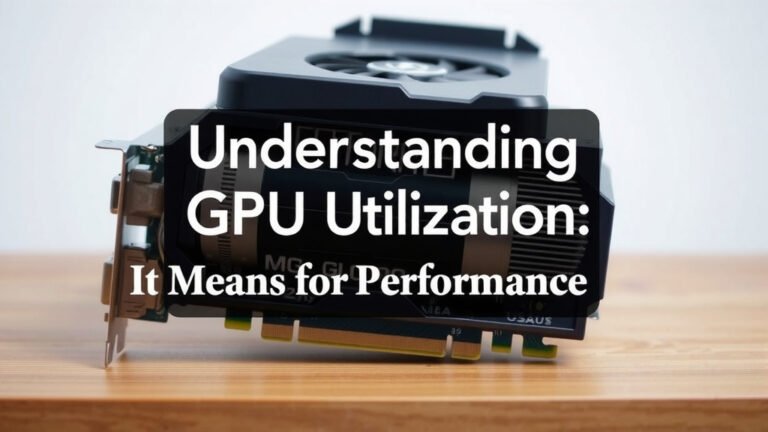 Understanding GPU Utilization: What It Means for Performance