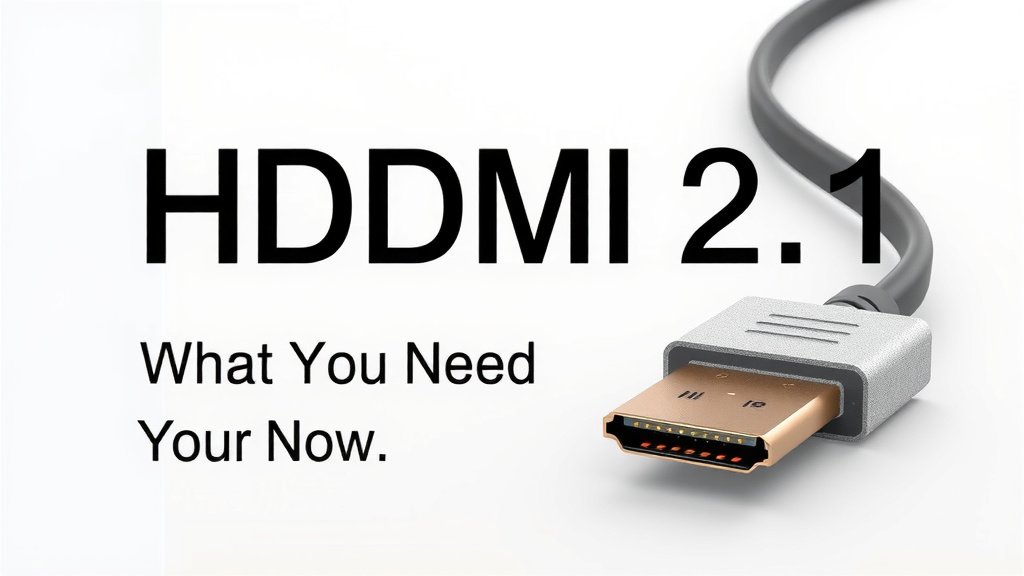 HDMI 2.1 Explained: What You Need to Know Now
