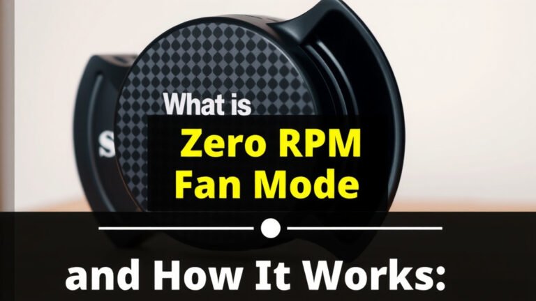 What is Zero RPM Fan Mode and How It Works