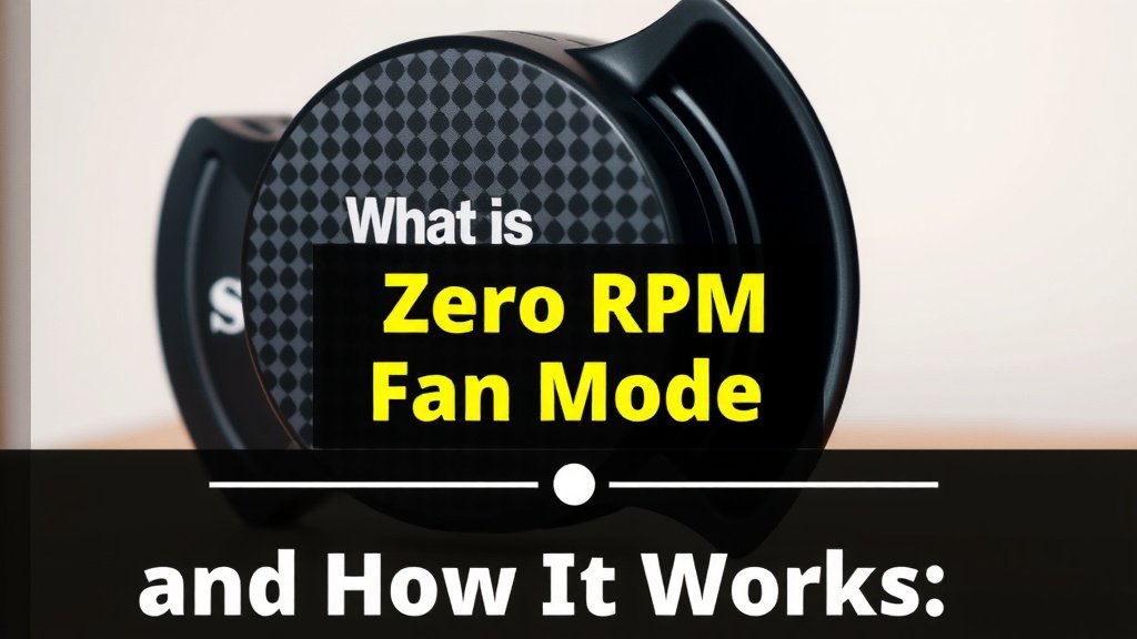 What is Zero RPM Fan Mode and How It Works
