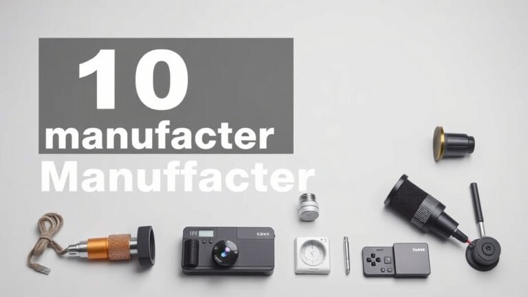 10 Manufacturer [2026]