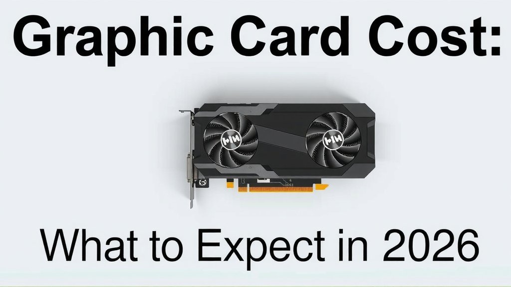 Graphics Card Cost: What to Expect in 2026