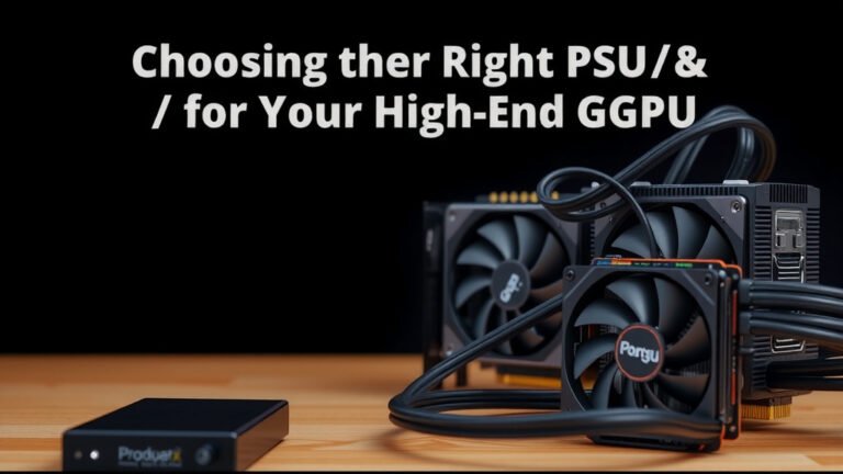 Choosing the Right PSU for Your High-End GPU