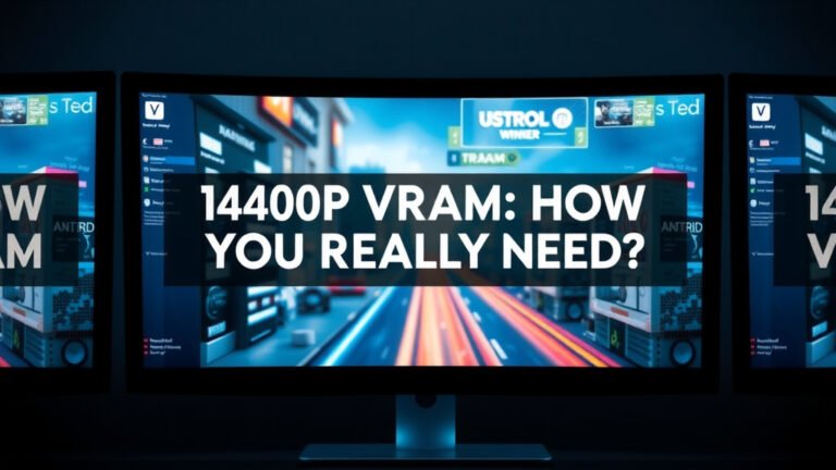 1440p Gaming: How Much VRAM Do You Really Need