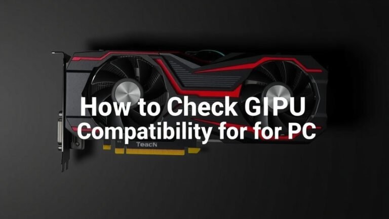 How to Check GPU Compatibility for Your PC