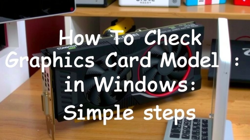 Finding Your Graphics Card Model in Windows