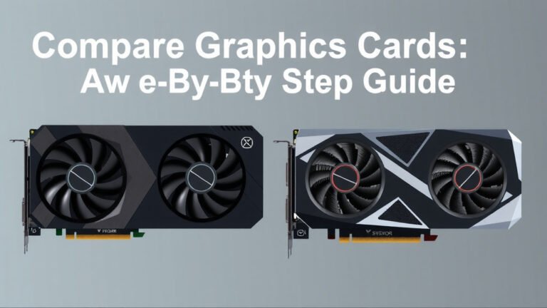 Compare Graphics Cards: A Step-by-Step Guide