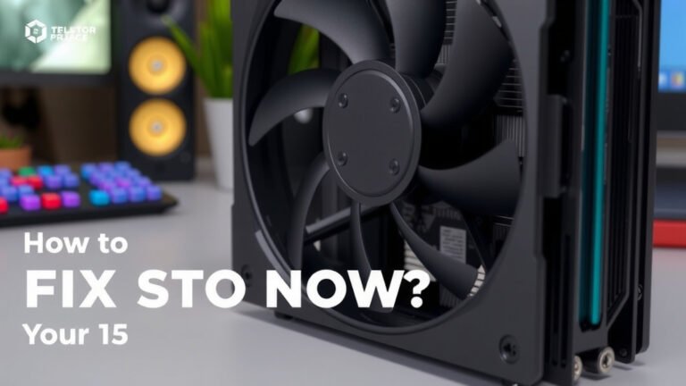 GPU Fan Not Spinning? Fix It Now
