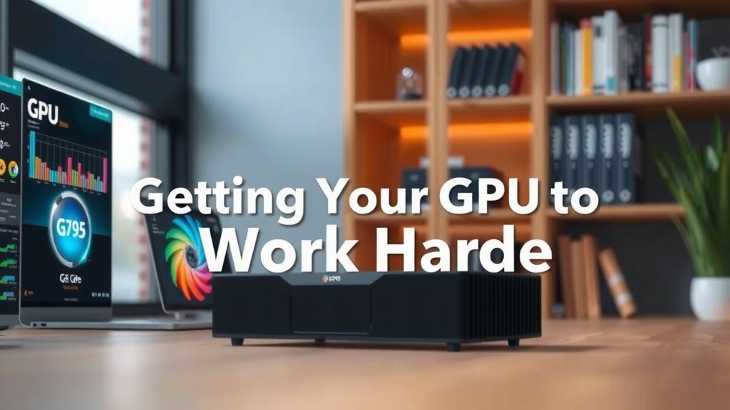 Getting Your GPU to Work Harder