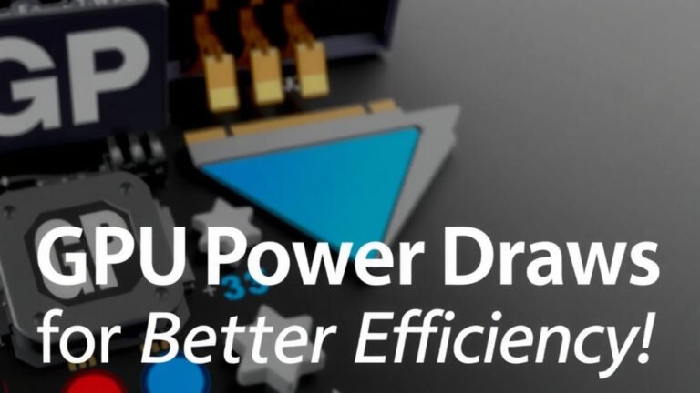 How to Limit GPU Power Draw for Better Efficiency