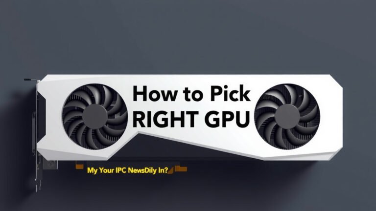 How to Pick the Right GPU for Your PC Build