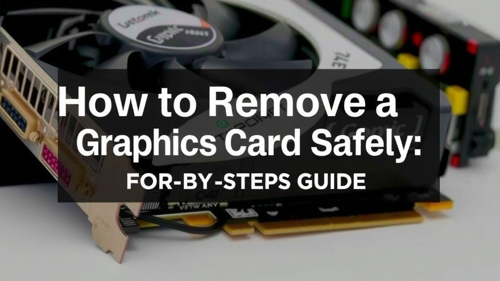How to Remove a Graphics Card Safely: A Step-by-Step Guide