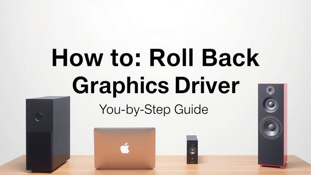 How to Roll Back Graphics Driver: Step-by-Step Guide