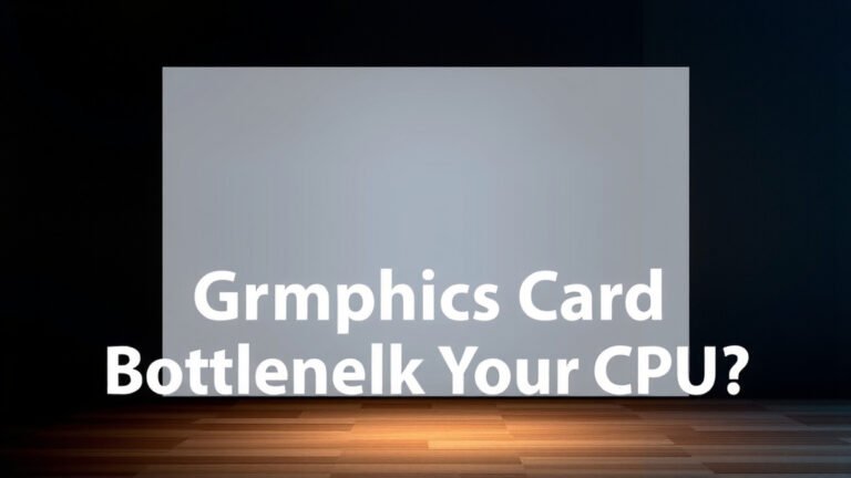Can Your Graphics Card Bottleneck Your CPU?
