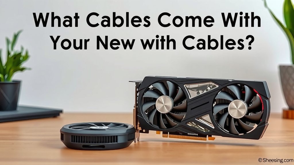 What Cables Come With Your New Graphics Card?