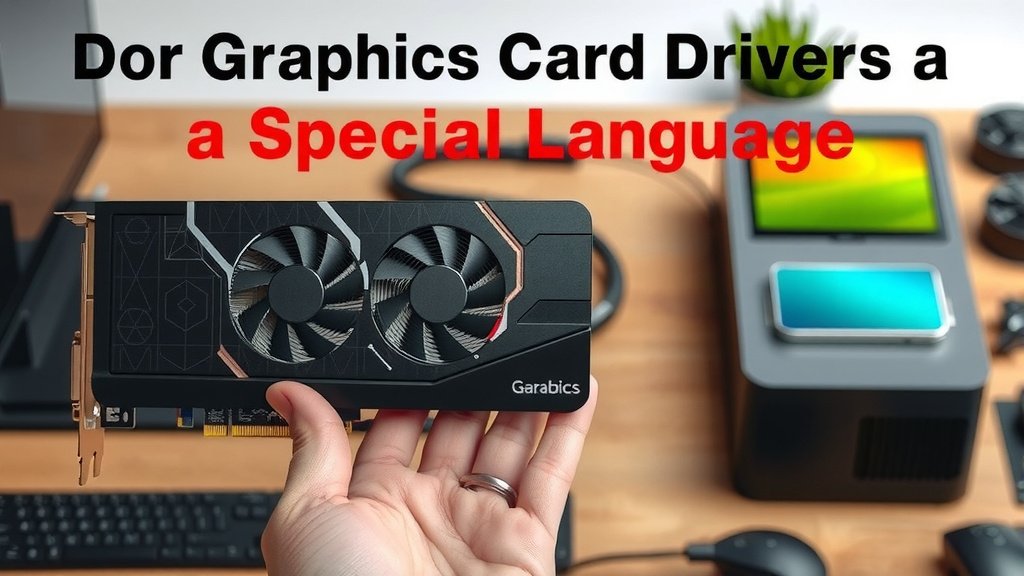 Why Your Graphics Card Needs a Special Language
