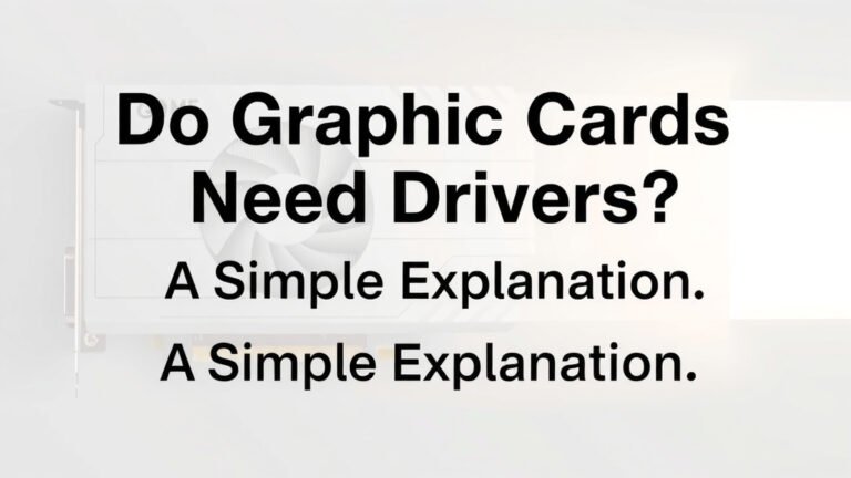 Do Graphics Cards Need Drivers? A Simple Explanation