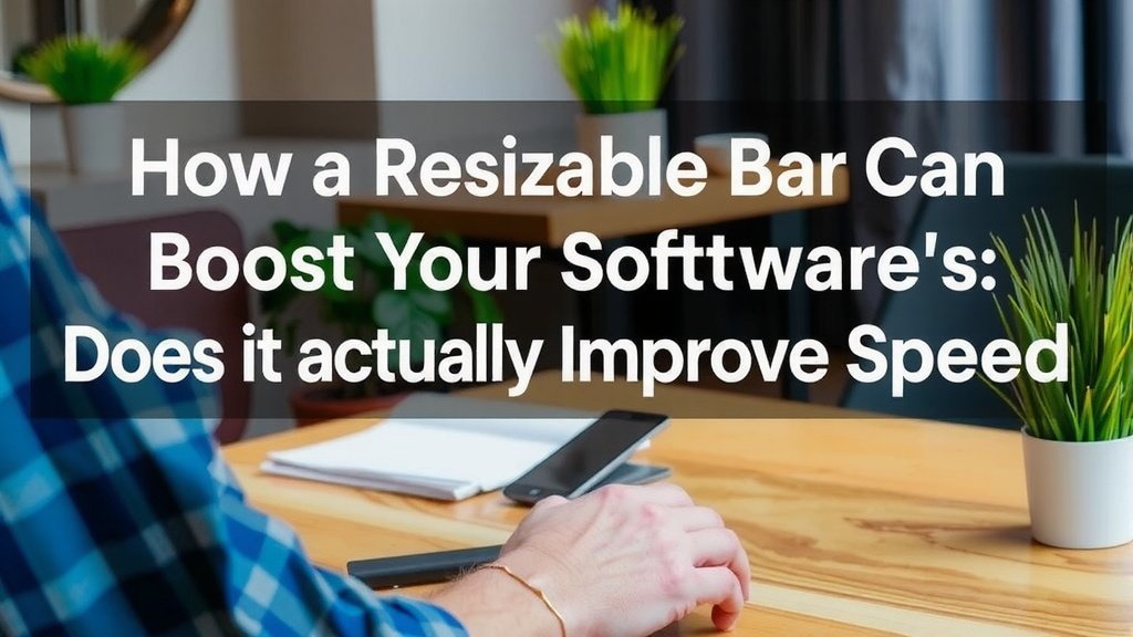 How a Resizable Bar Can Boost Your Software's Performance