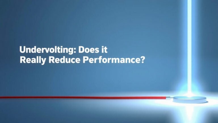 Undervolting: Does it Really Reduce Performance