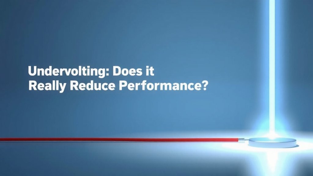 Undervolting: Does it Really Reduce Performance