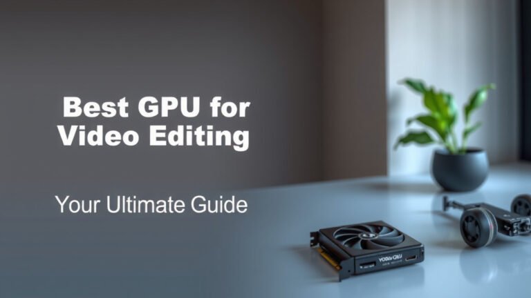 Best GPU for Video Editing: Your Ultimate Guide