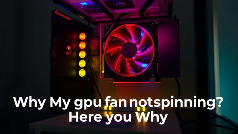 GPU Fan Not Spinning? Here's Why