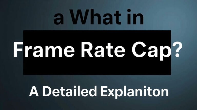 What is a Frame Rate Cap? A Detailed Explanation