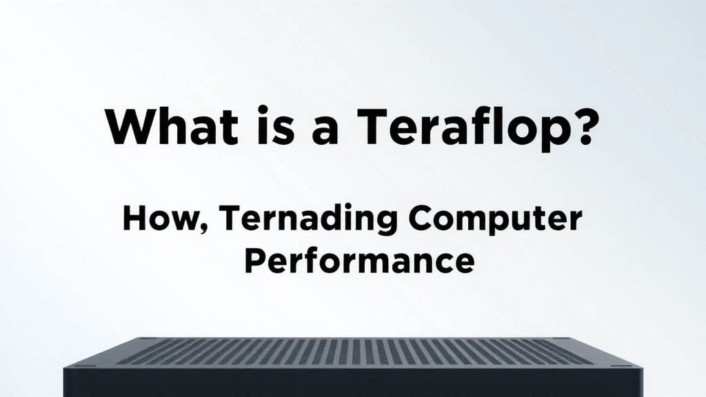 What is a Teraflop? Understanding Computer Performance