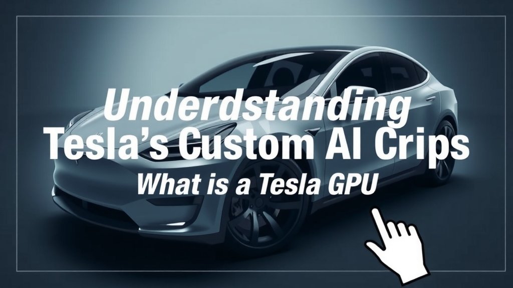 Understanding Tesla's Custom AI Chips
