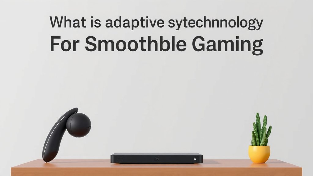 What is Adaptive Sync Technology for Smoother Gaming