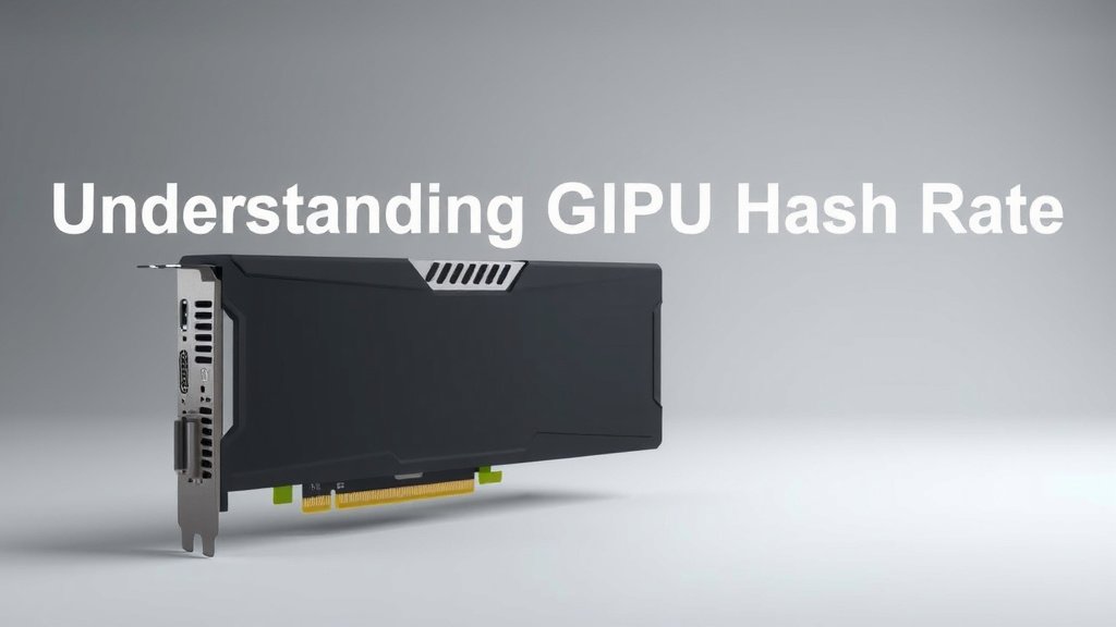 Understanding GPU Hash Rate: What It Means For You
