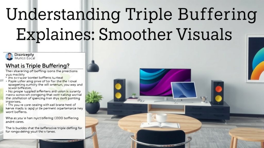 Understanding Triple Buffering for Smoother Visuals